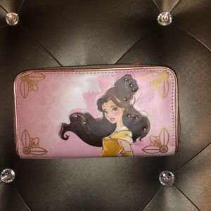 “Beauty and the Beast” Belle Faux Leather Wallet